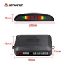 Car Parking Sensor Parktronic Display 4 Sensors Reverse Backup Assistance Radar Detector  Auto Led Light Heart Monitor System ► Photo 3/6