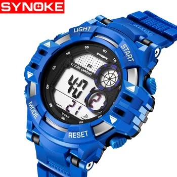 

Synoke Outdoor Sports Watches Men Students Running WatchDigital Wristwatches Big Dial Military Alarm Shock Resistant Waterproof