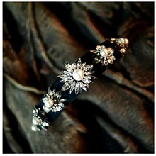 Женский драгоценный камень бренд горячая распродажа Shourouk роскошное эффектное качественное Кристальное платье для волос женские вечерние украшения для волос H013