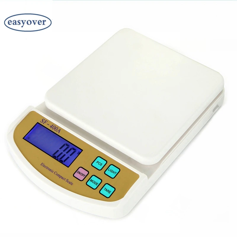 5kg 0.1g Digital Kitchen Scale Big Food Diet Lab Weight Balance Lcd