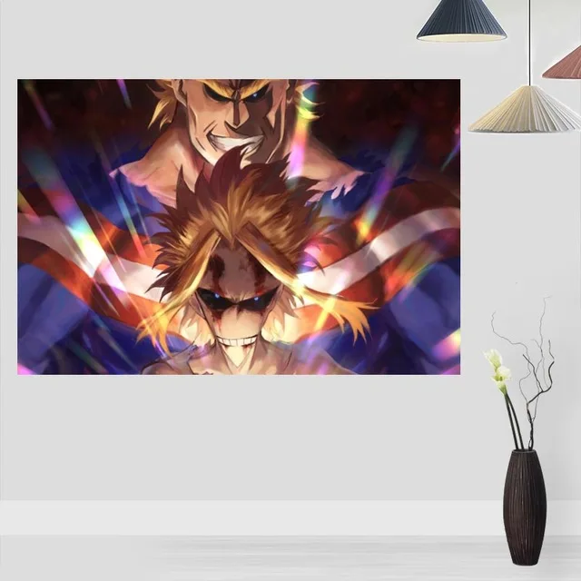 Картина на стену 5D DIY Алмазная вышивка аниме My Hero Academy наклейка с изображением квадратной вышивки крестом украшение для дома - Цвет: Diamond XJNN2726-02