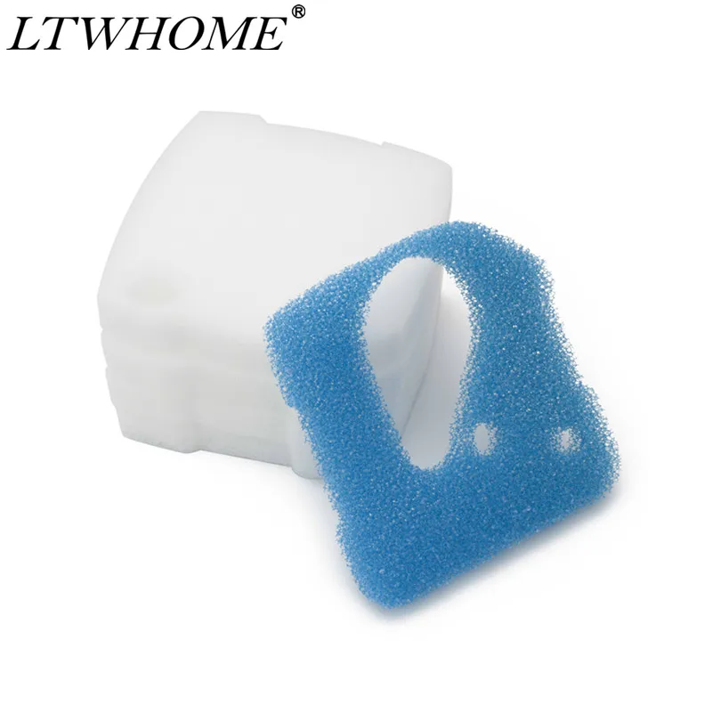 

LTWHOME Coarse and Fine Filter Pads Fit for Eheim 2617710 Pro 4 250, 250T, 350, 350T, 600 and Pro 4e 350