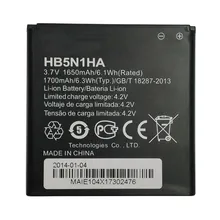 RNX натуральная Батарея HB5N1HA для huawei Ascend D300 U8818 U8815 U8680 U8730 G300 G330 Y330 U8825 V8825 M660 телефон Accu AKKU