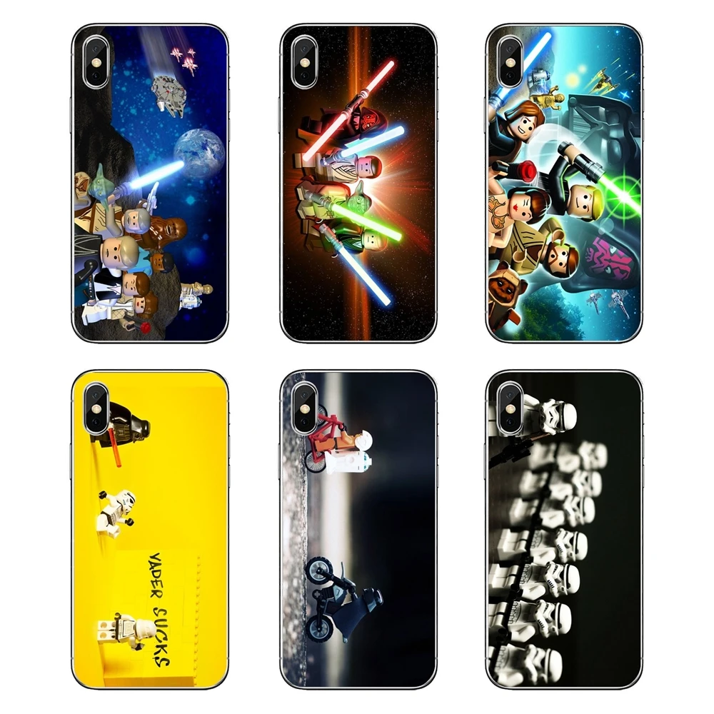 

Lego Star Wars GOLD Art Pattern Transparent Soft Shell Covers For iPod Touch iPhone 4 4S 5 5S 5C SE 6 6S 7 8 X XR XS Plus MAX