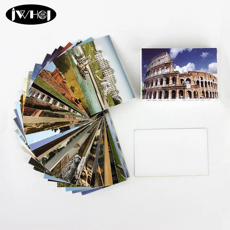 

28pcs/Pack World monuments architecture Mini Lomo Card Valentine's Day Greeting Card Postcard Birthday Gift Message thanks Cards