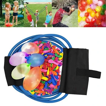 

220pcs Water Balloons Magic Water Bombs launcher outdoor Swimming pool Ball Toys Beach Ball Party Bombs Instant Rubber Balloons