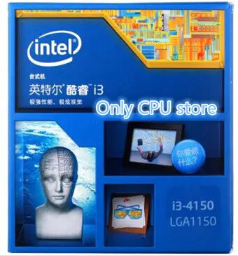 

Intel Core Processor I3 4150 I3-4150 LGA1150 22 nanometers Dual-Core 100% working properly Desktop Processor free shipping