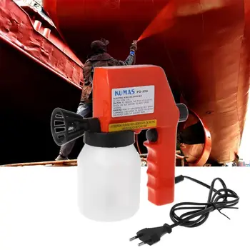 

600ml Large Capacity Electric Paint Sprayer Hand Held Spray Gun Airless Painter For House Painting 220V EU Plug