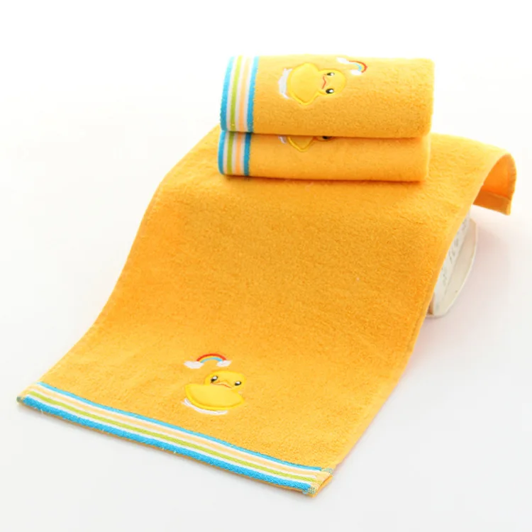Детские хлопковые носки с рисунком, высококачественные бледно-желтые полотенца для лица, для квадратный носовой платок для купания новорожденных Обёрточная бумага широкая полоска ткани мочалки салфетки для бани халаты для детей и малышей, Z029 - Цвет: Оранжевый