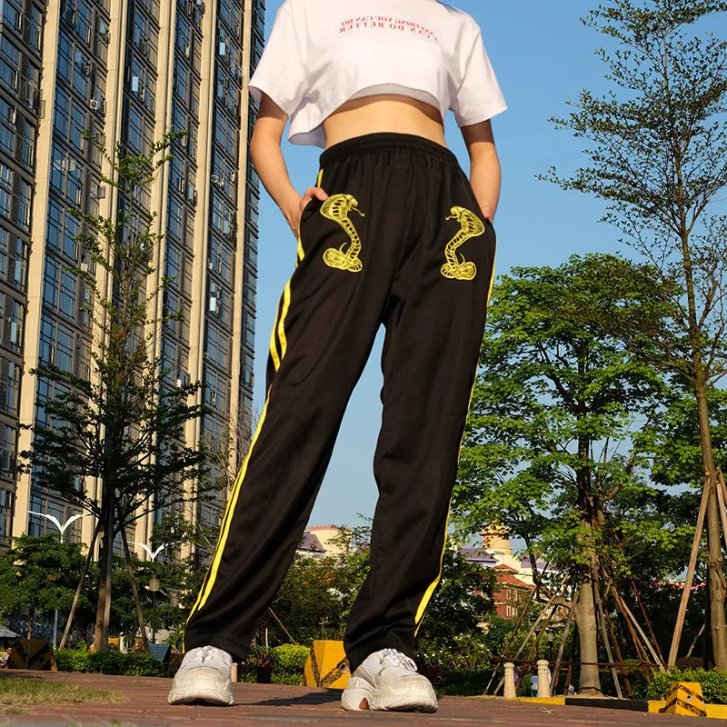 straight legged tracksuit bottoms