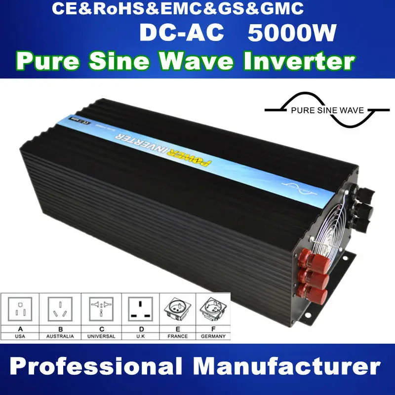 CE& ROHS Certificate, one year warranty, off grid inverter pure sine