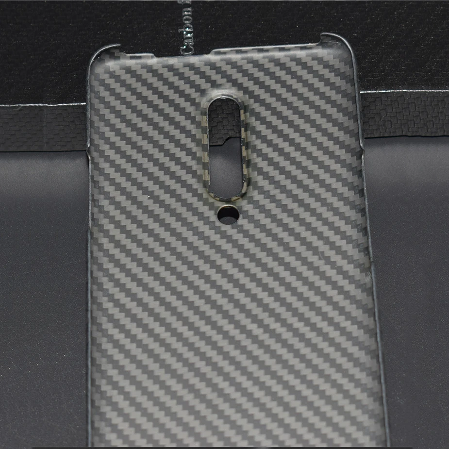 Чехол ENMOV из настоящего углеродного волокна для OnePlus 7 Pro матовый защитный чехол