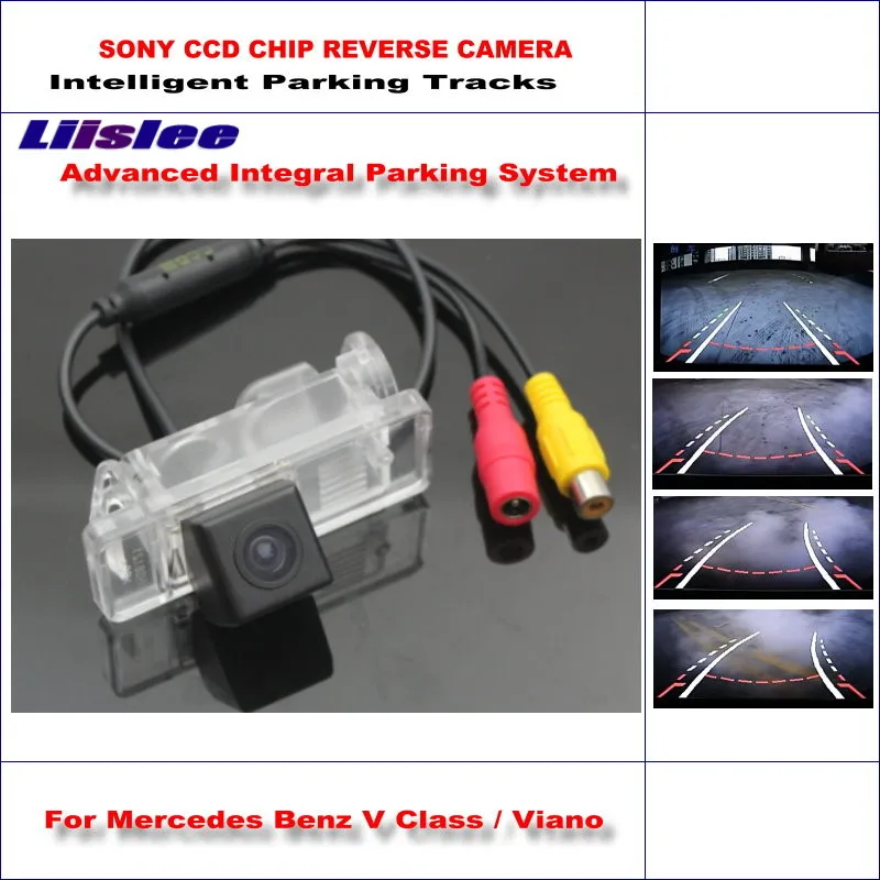 

Liislee For Mercedes Benz V Class / Viano Backup Reverse / Intelligent Parking Tracks Car Rear View Camera RCA AUX HD
