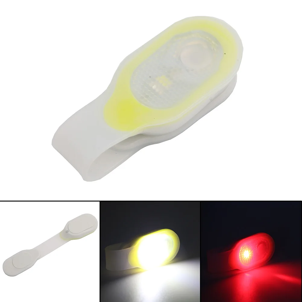 LED Flashlight Emergency Light Clip onto Clothes Power By 2*CR2032