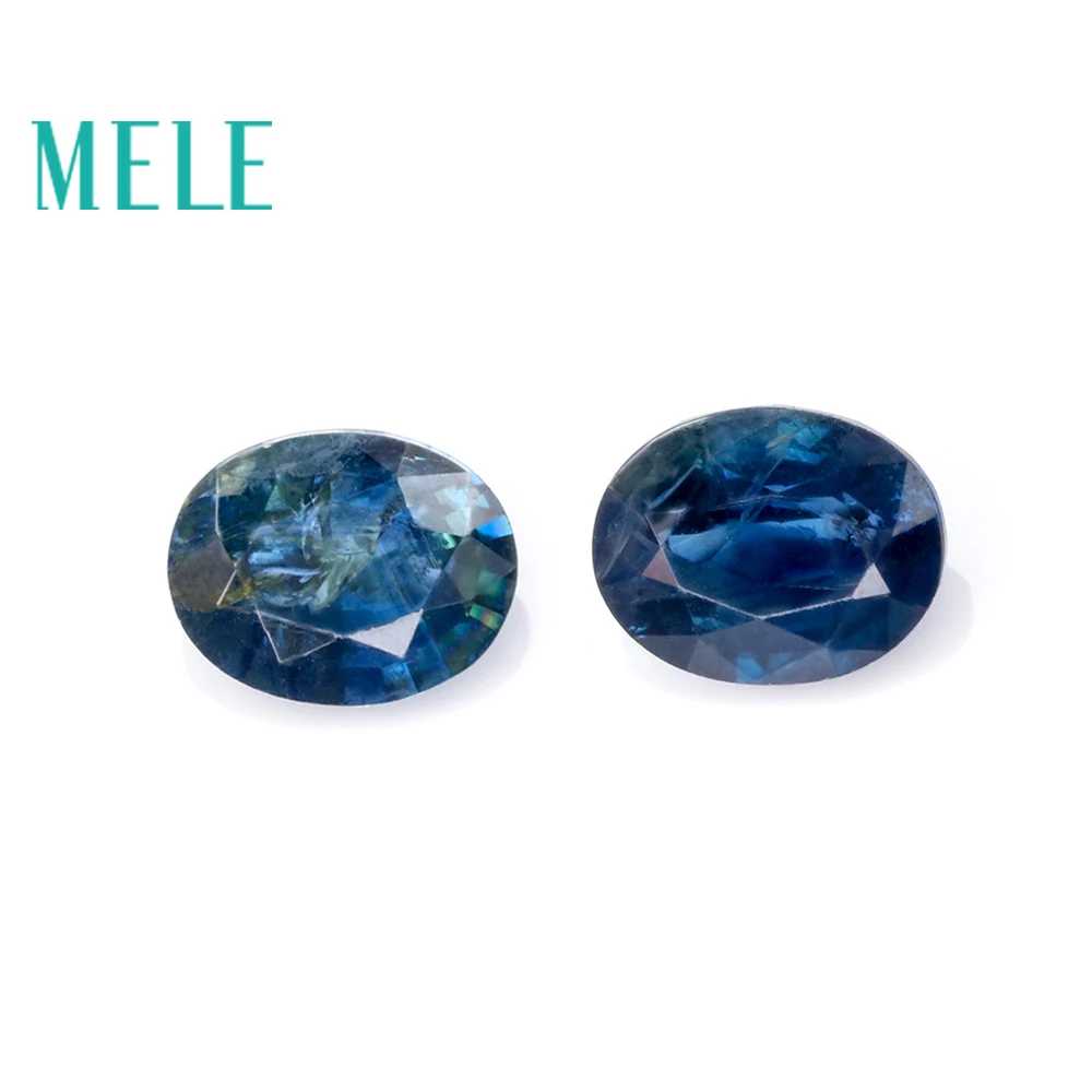 Natural Blue Sapphire loose gemstone for jewelry making3.5*4.5mm oval 0.6ct 2p fine jewelry DIYstones with High quality Natural Blue Sapphire loose gemstone for jewelry making3.5*4.5mm oval 0.6ct 2p fine jewelry DIYstones with High quality