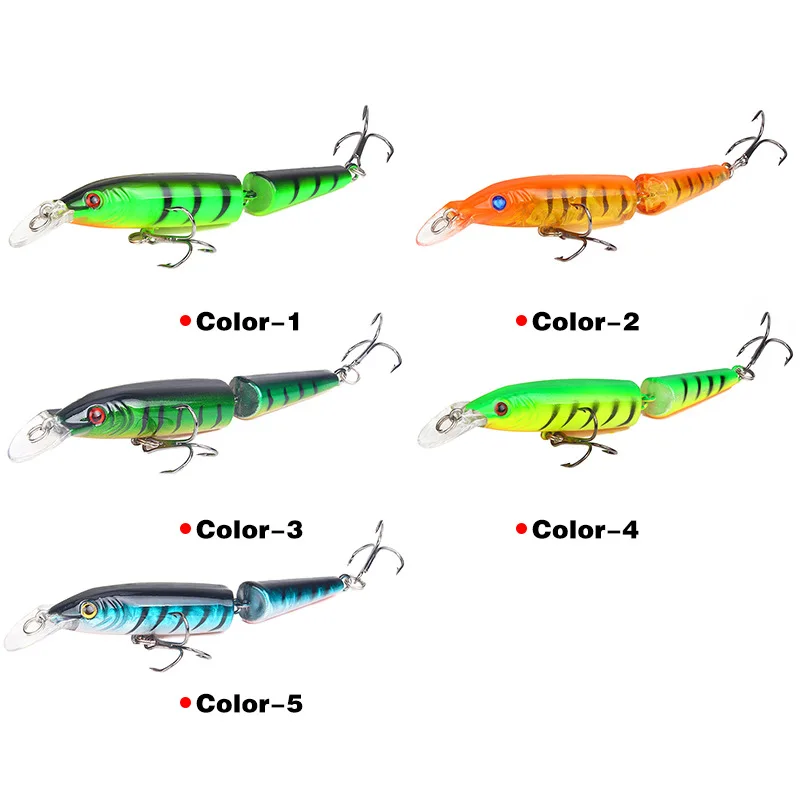 

Minnow 1Pcs 10.5cm 10g Fishing Lures Japan Crankbait Hard bait Wobbler 2-sections Swimbait isca artificial Leurre Pech