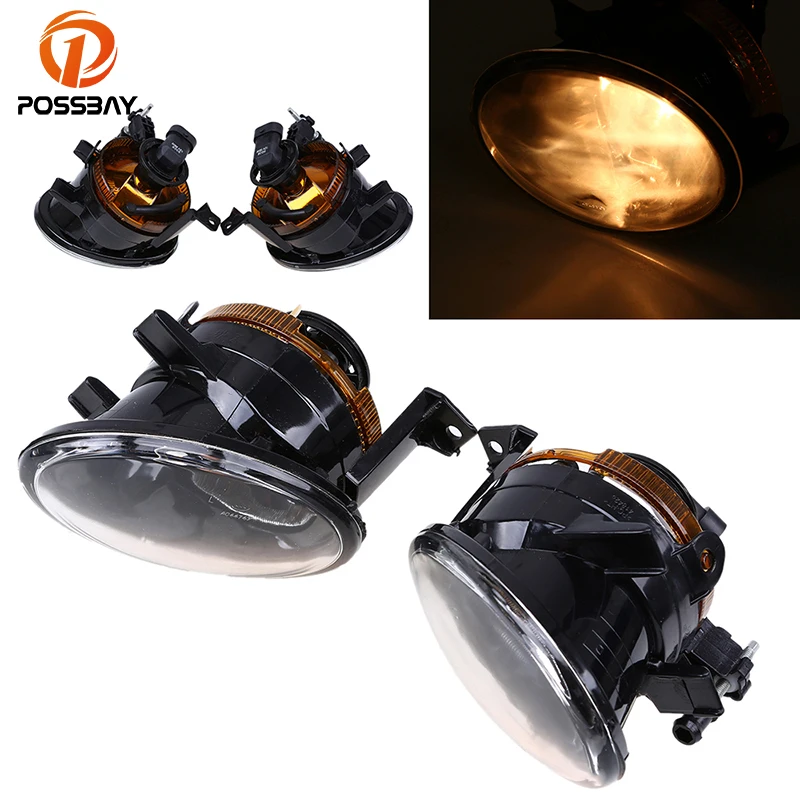 Buy POSSBAY Automobiles Car Fog Lights Front Lower Bumper Daytime Running