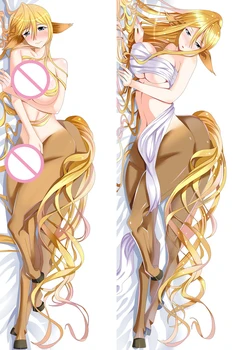 

Anime pillowcase Monster Musume no Iru Nichijou characters sexy girl Centorea Dakimakura pillow cover hugging body pillowcase