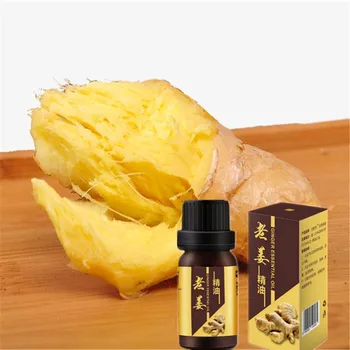 

Powerful Skin Care Scar Removal Ginger Essential oil 10ml/Bottle, Traditional Chinese Herbal Ginger essential oil for skin care