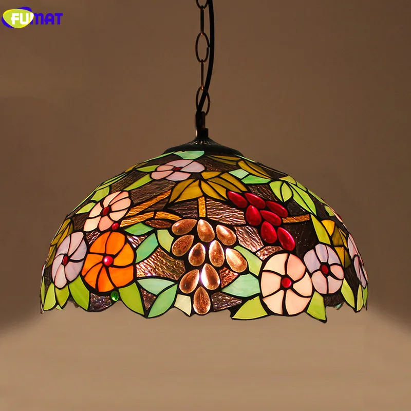 Flower Tiffany Pendant Lamps1
