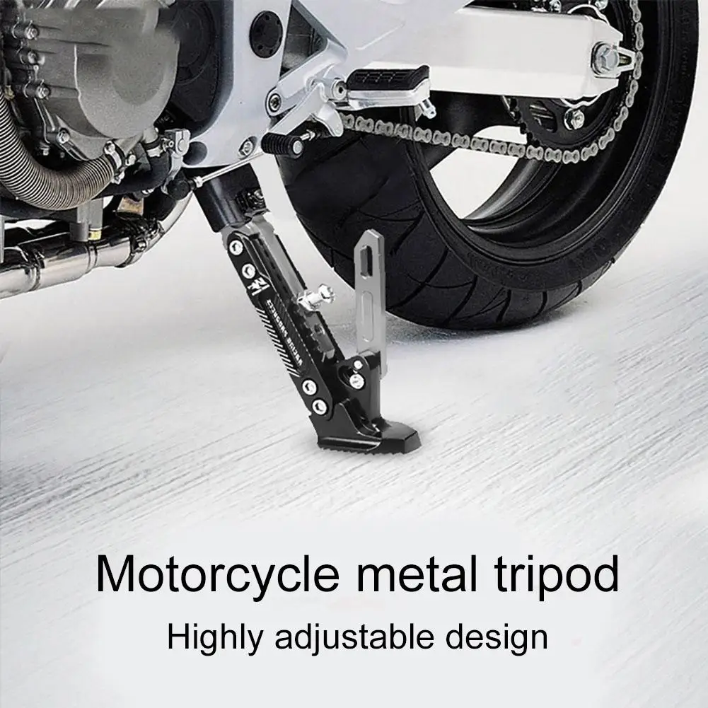 

20CM Motorcycles Kickstand Kick Side Stand Motorcycle Scooter Street Standard For motorcycle