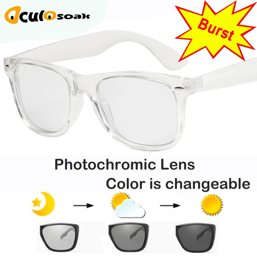 DD New Driving Men's Photochromic Polarized Sunglasses Vintage Eyewear for Men Women Coating Points UV400 Male Sun Glasses DD New Driving Men's Photochromic Polarized Sunglasses Vintage Eyewear for Men Women Coating Points UV400 Male Sun Glasses