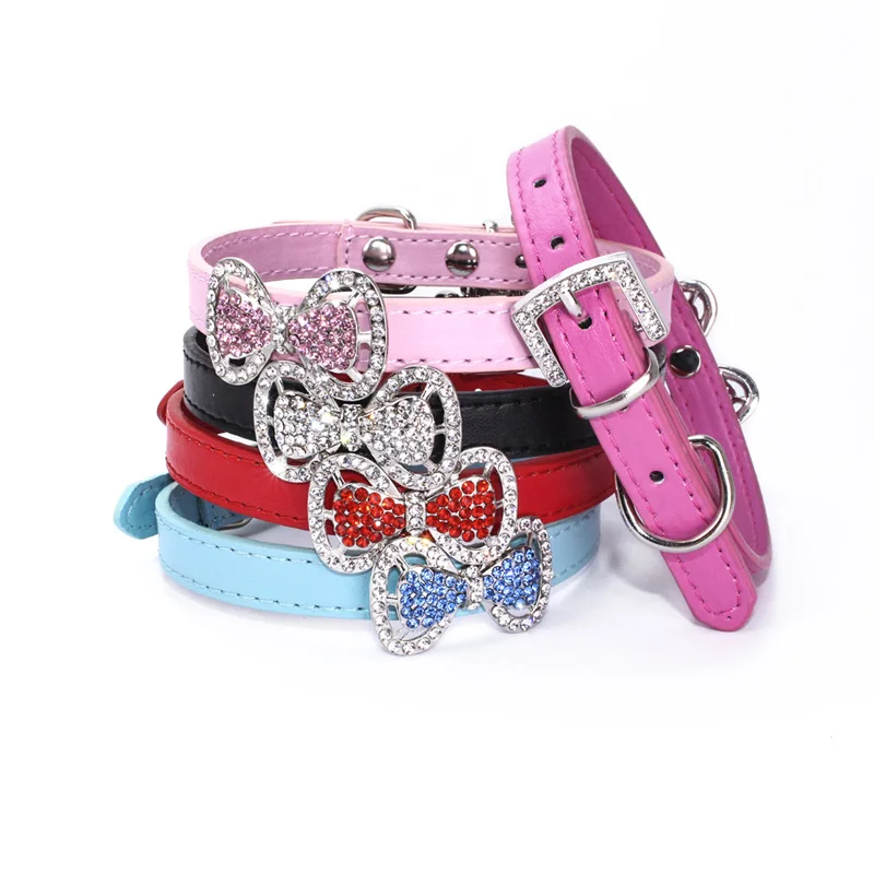 8 dog collars 