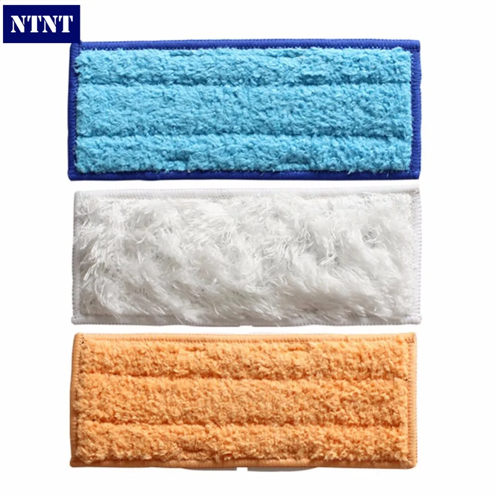 

NTNT High Quality 3pcs/Lot Microfiber Washable wet & damp & dry sweeping Pad mopping pads for iRobot Braava Jet 240 Free Post