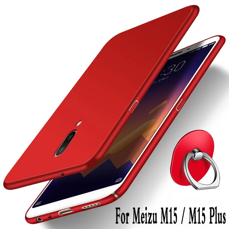 For Meizu 15 Plus case cover luxury hard funda Protective Phone Case for 15+ meizu armor |