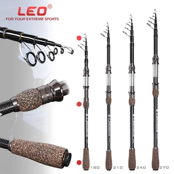 

Superhard Lure Fishing Rod 1.8-2.7m Portable Carbon Fiber Ultralight Fishing Rods Antirust Wooden Pod Telescopic Fishing Rod