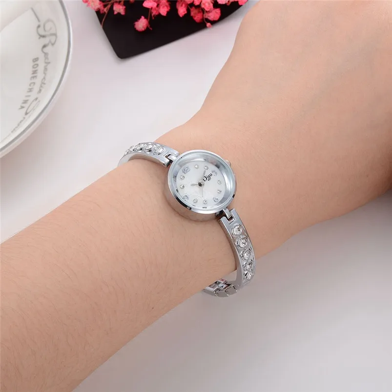 Light Luxury Girl Temperament Watch Bracelet Set Chain Watch Birthday Gift Women's Watch Bracelet Set with Box D25 (13)