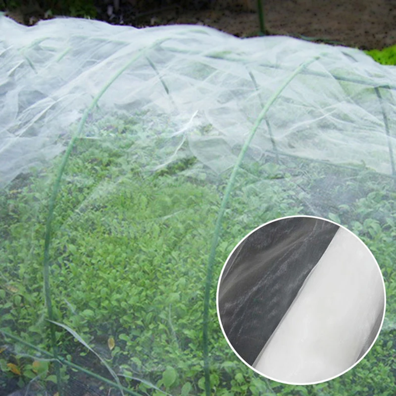 JQWORV High-density polyethylene 60mesh anti bird net Insect net trap Pest Control Used for orchard vegetable garden repellents