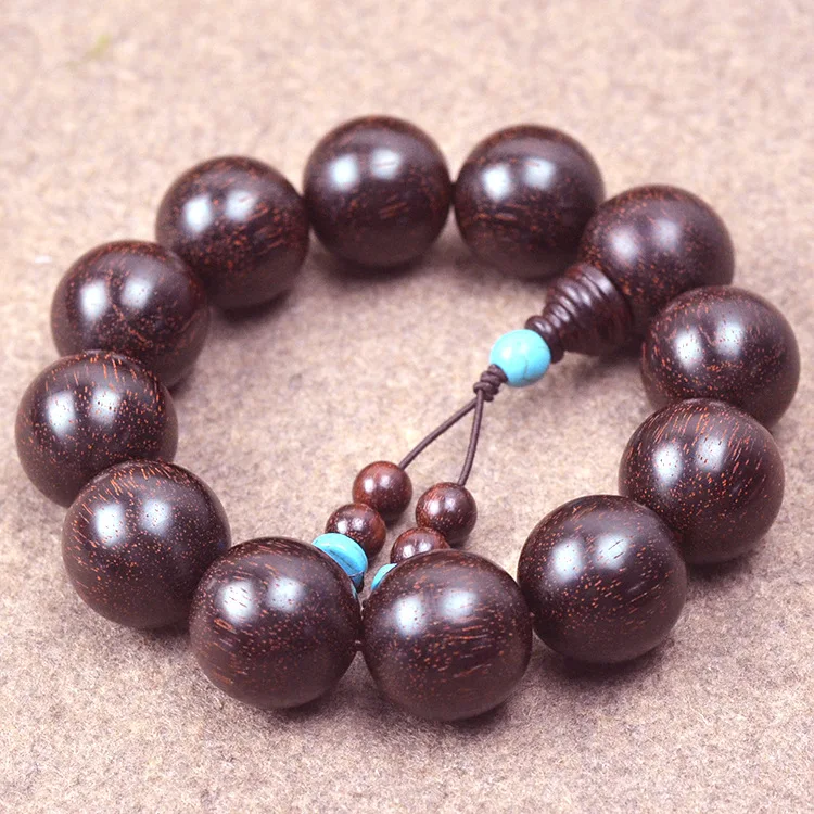 

Boutique authentic old material lobular red sandalwood Jewelry Bracelets For Men Women fashion jewelry wood beads bracelets
