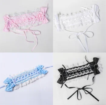 

Free Rushed Sale Shipping 2019 New Japanese Cute Lolita Hairband Headdress Sweet Bowknot Palace Wind Germination Hoop Girl