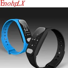 Смарт-браслет EnohpLX с экраном 0,96 дюйма монитор сна смарт-браслет с вызовом SMS напоминание о частоте пульса артериального давления