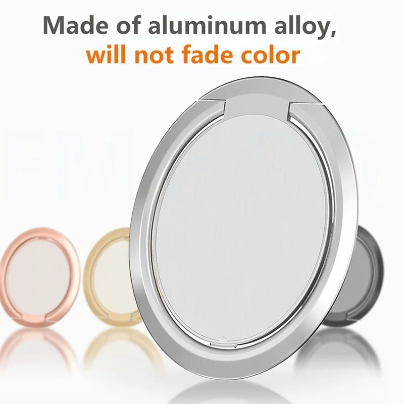 Phone Bracket Ultra-thin 360-disgree Rotating Magnetic Metal Mobile Phone Ring Buckle Bracket for IPhone 8 Plus X XS Samsung S10 Phone Bracket Ultra-thin 360-disgree Rotating Magnetic Metal Mobile Phone Ring Buckle Bracket for IPhone 8 Plus X XS Samsung S10