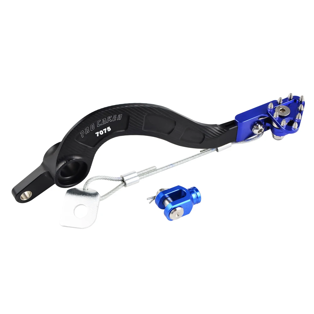 CNC задний ножной тормоз удлинитель педаль Рычаг Clevis набор для Yamaha YZ250F 2010 2018 YZ250FX