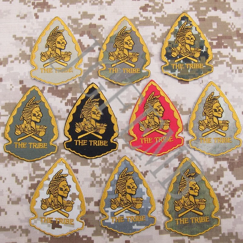 

DEVGRU NSWDG SEAL TEAM RED TEAM The Tribe Morale Military Tactics Embroidery patch Badges