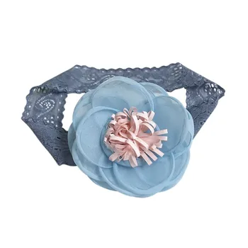 

Princess Headwear Big Flowers Baby Hairband Infant Headdress Girl Headband Children Hair Accessories