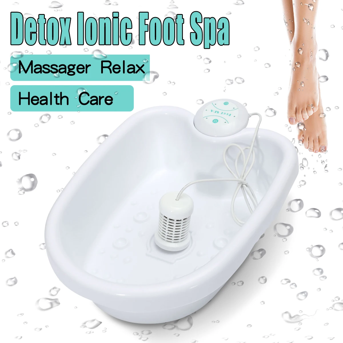 Buy Electric Anion Ion Detox Foot Bath Machine Tub