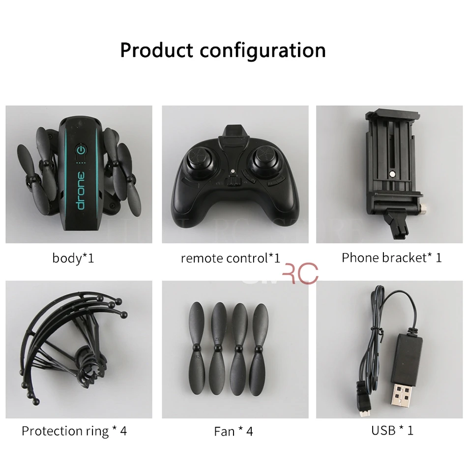 Hot Sales IN1601 Mini Drone Quadcopter With 2MP WIFI Camera Folding RC Mini Quadcopter Selfie Pocket Drone Flying Toys for Kids1 (19)