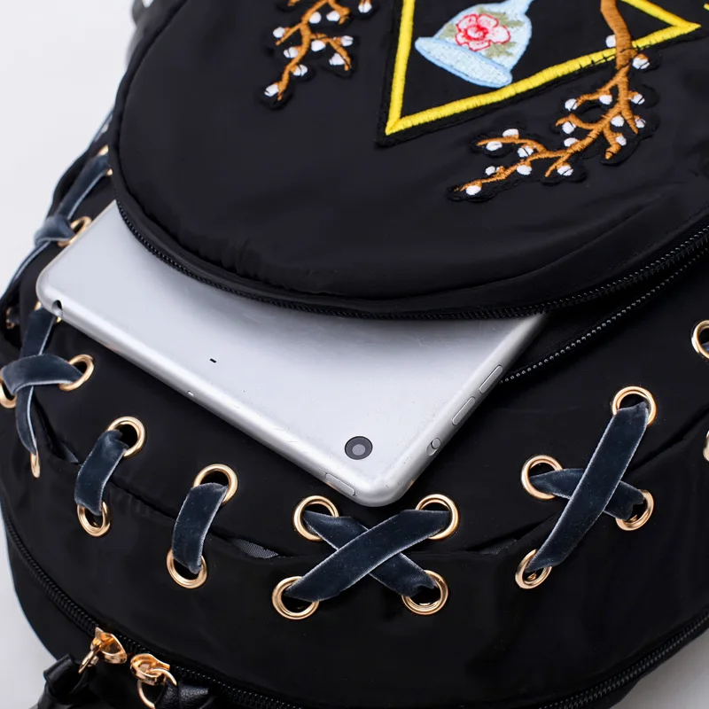 Прямая поставка модные рюкзаки для отдыха для женщин искусственная черная сумка на плечо женские школьные сумки для девочек-подростков
