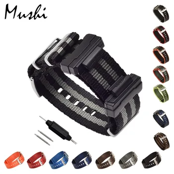 

Set of terminals Replacement for casio G-8900 GA-100\110\120 GD-100\110 series DW-5600 GW-M5610 DW6900 + Nylon strap watchbands