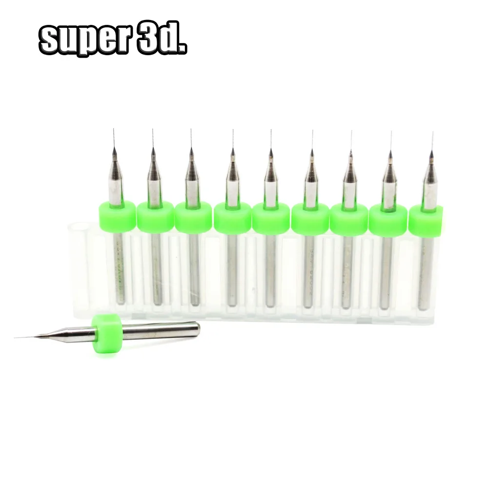 

10 pcs Nozzle Cleaning Drill Bits 0.2/0.3/0.4/0.5/0.6/0.8/1.0/1.2mm for 3D Printer Nozzle Cleaning MK Mendel Reprap