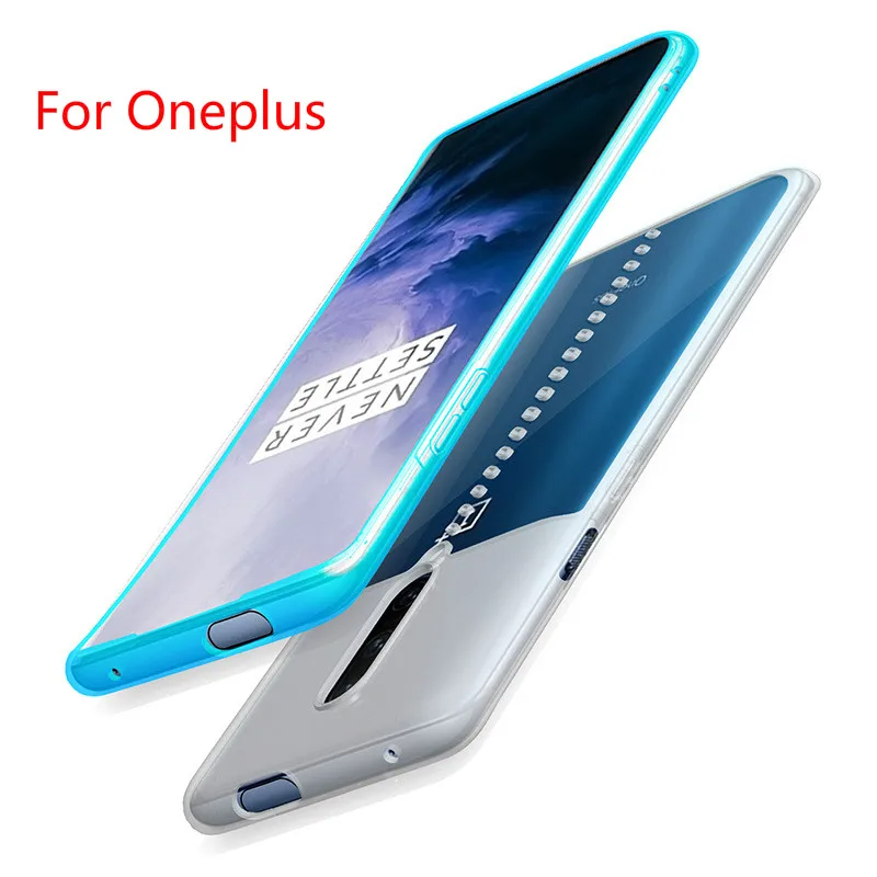 

New Skin Feel All-inclusive Simple Fashion Phone Case for Oneplus6T Oneplus7 Oneplus7Pro Soft Shell TPU Phone Case Anti-fall