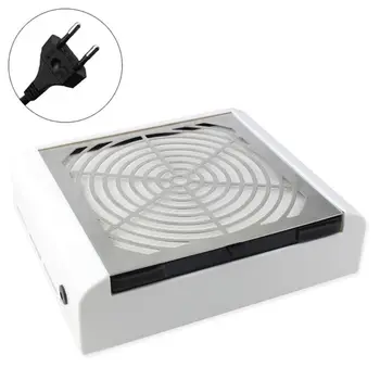 

Nail Dust Collector Professional Cleaner Vacuum Machine Suction Fan Manicure Tools Beauty Art Salon Equipment 23.5x19.0x3.5cm