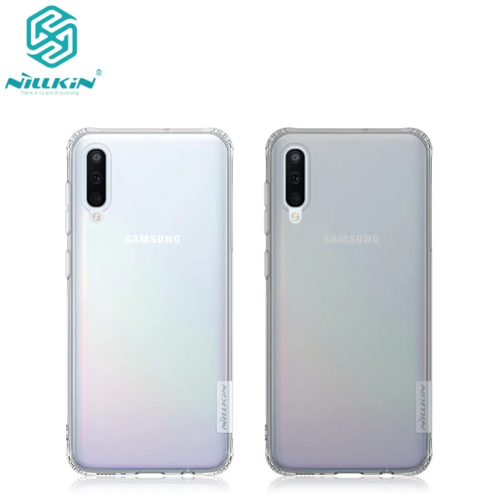 

10pcs/lot Phone case For Samsung Galaxy A50 Cover Nillkin Nature TPU Soft Cover Case for Galaxy A50 case Cover