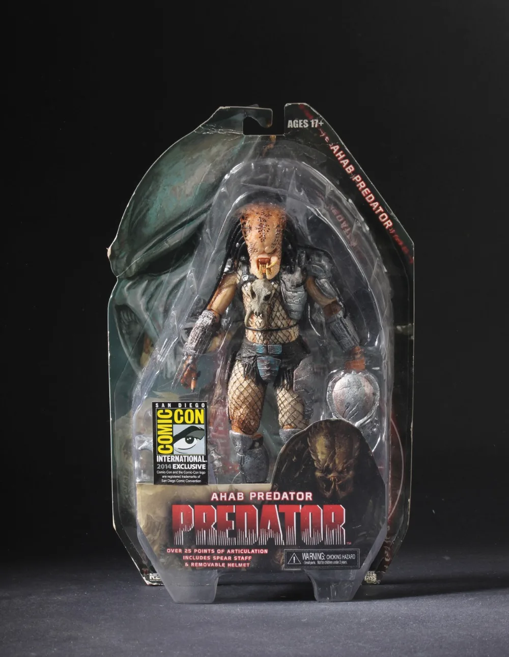 Экшн фигурка NECA SDCC с эксклюзивным комиксом PREDATOR AHAB 7 дюймов|figure toy|action figure toysneca alien |