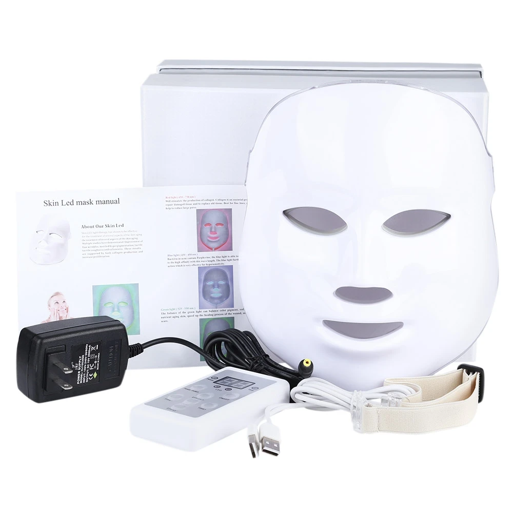 Professional Skin Photon LED Facial Mask Machine Whitening Anti acne
