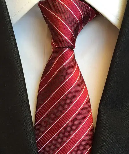 Новые Классические шелковые мужские галстуки на шею Галстуки 8 см клетчатые полосатые галстуки для мужчин деловые роскошные свадебные галстуки Gravatas - Цвет: LUD 22